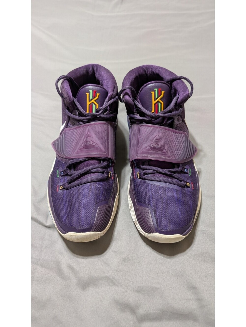 Nike Kyrie 6 Enlightenment Grand Purple Basketball Shoes Men's Size 12